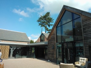 The new Visitor Reception Building